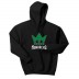 Monarchs hoodie black